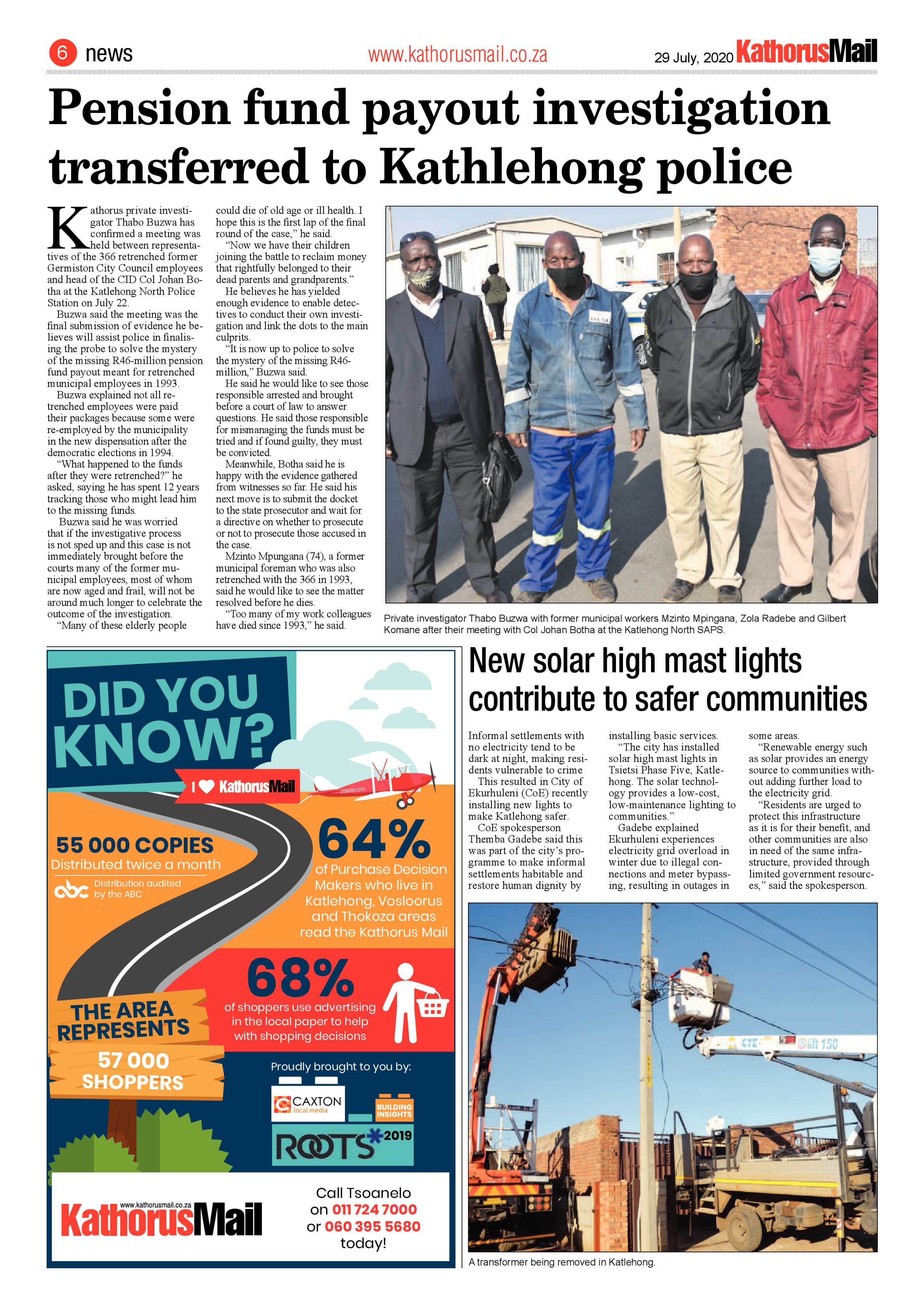 Kathorus Mail 29 July 2020 page 6