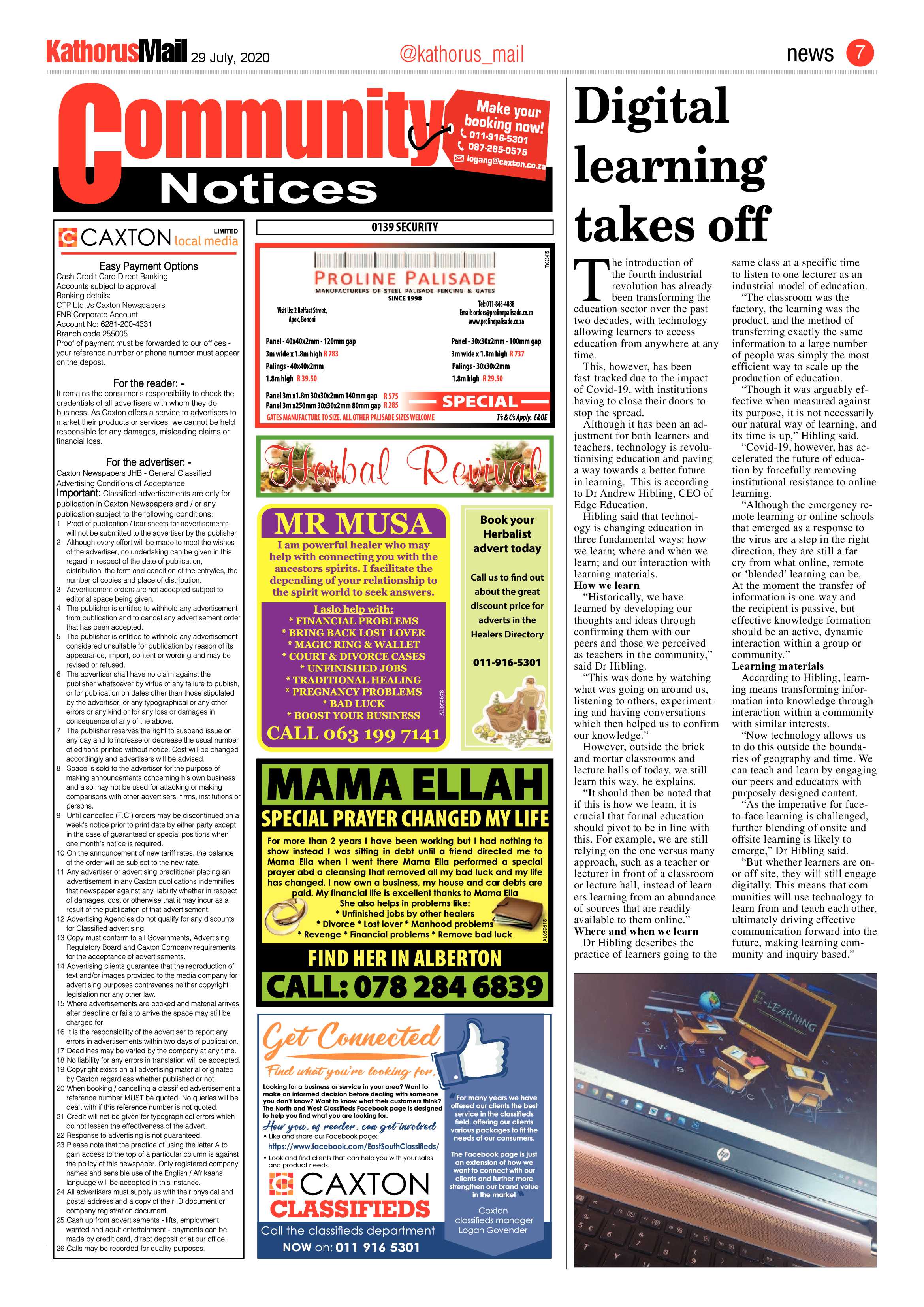 Kathorus Mail 29 July 2020 page 7